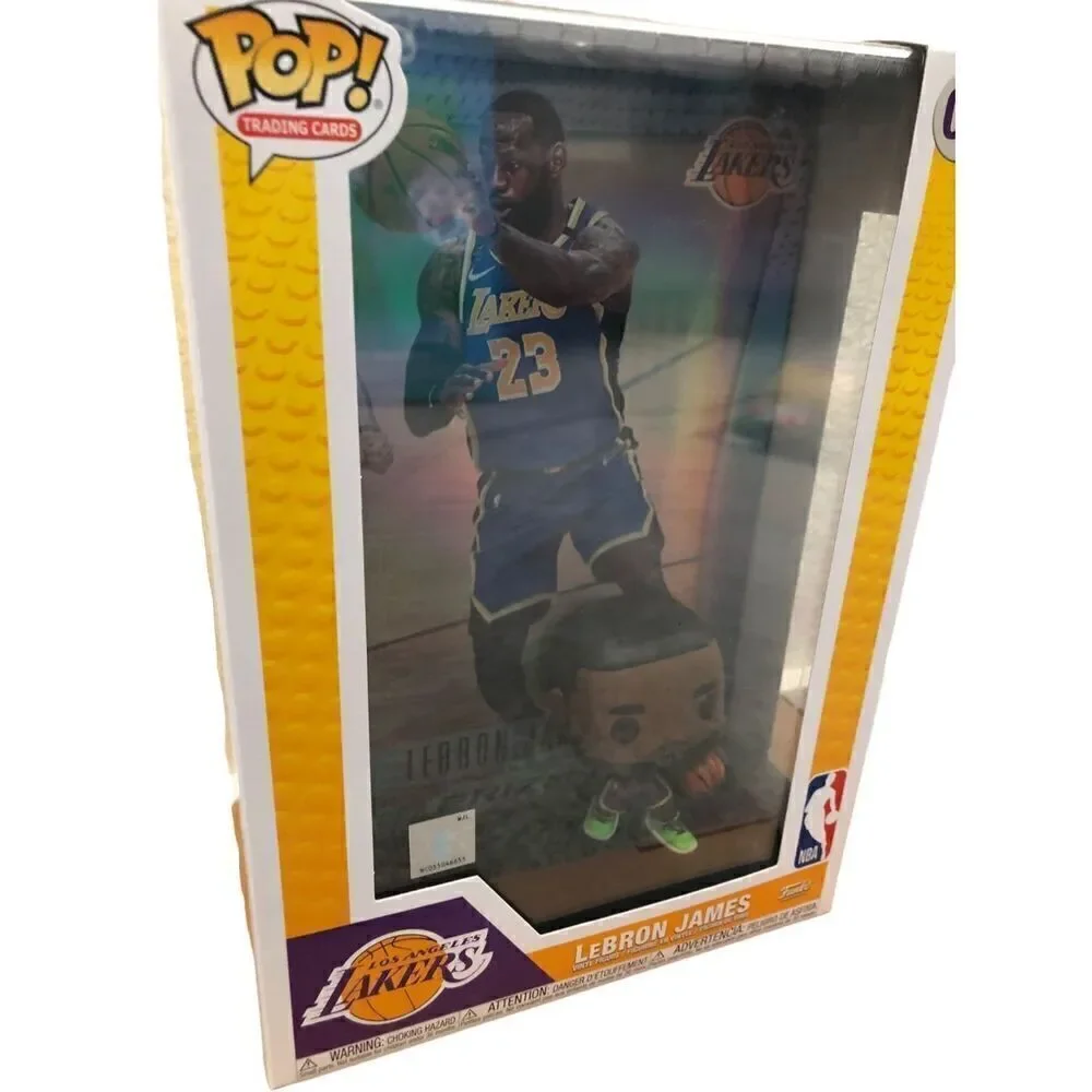Los Angeles Lakers LeBron James Funko Pop #02 NBA Trading Cards